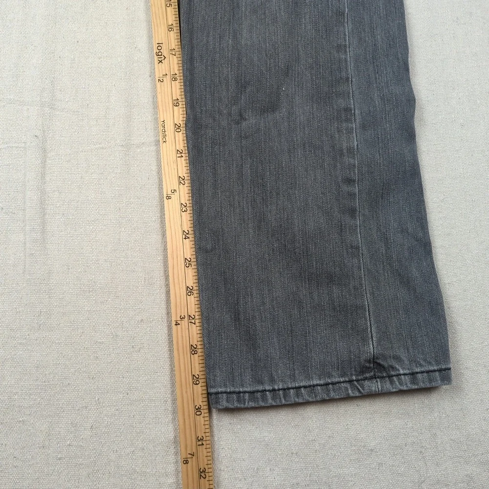 Levis 501 Jeans Mens 34x30 Gray Button Fly Classic American Casual Western
